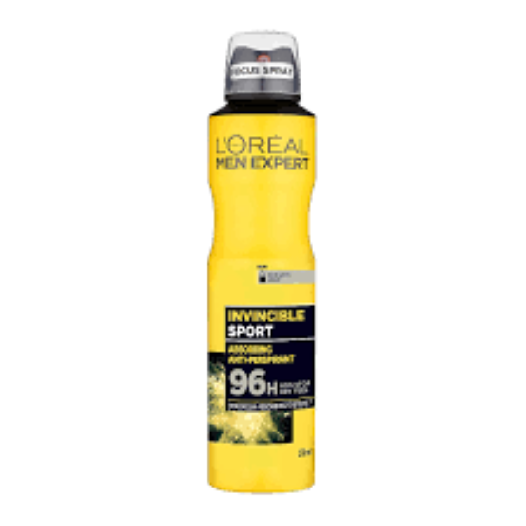 LOREAL  MEN EXP INVINCIBLE DEODORANT250ML